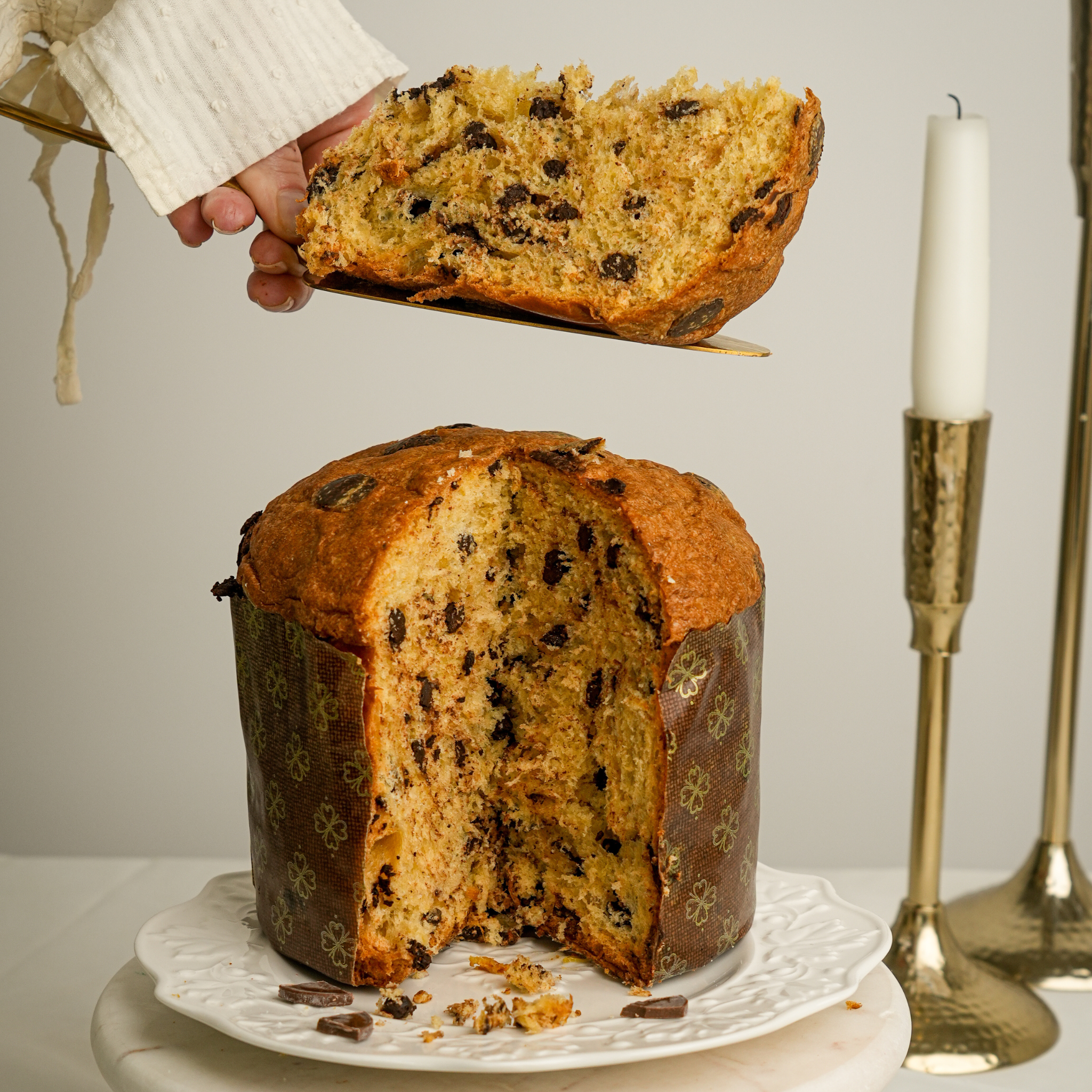 Pyragas Panettone su šokoladu, 500g - Image 2