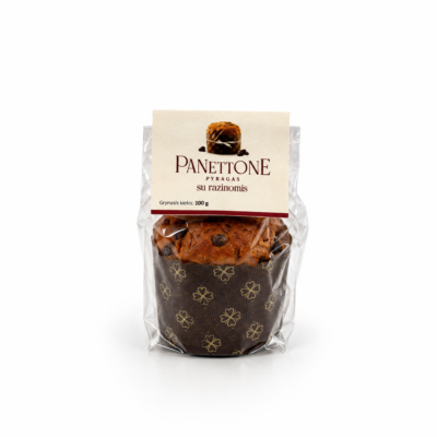 Pyragas Panettone su razinomis, 100g