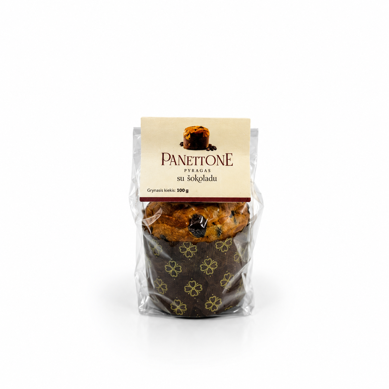 Pyragas Panettone su šokoladu, 100g