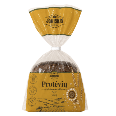 Ruginė duona PROTĖVIŲ su sėklomis, 300 g